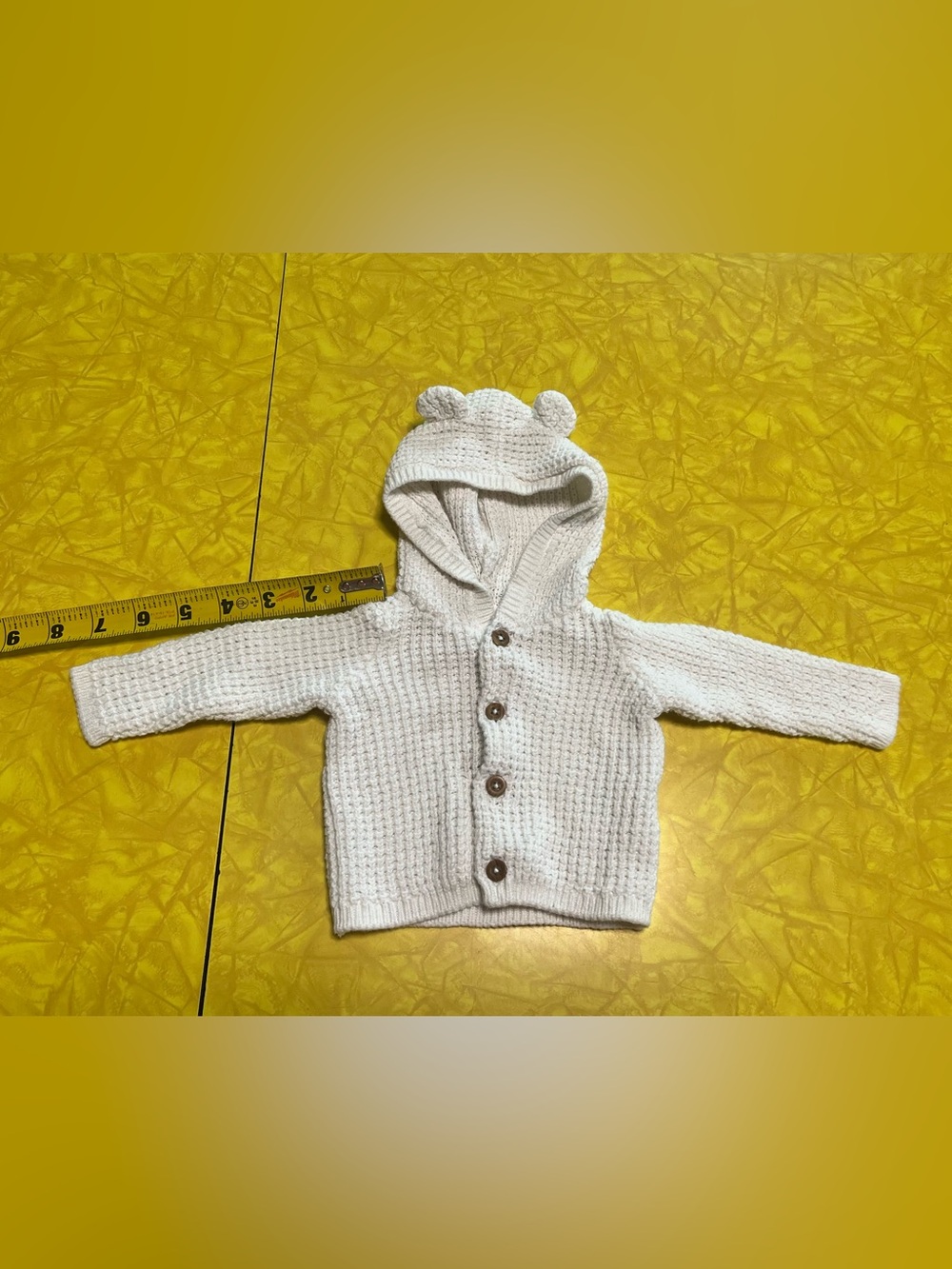 Carter’s Newborn Knitted Baby Sweater - Picture 5 of 7